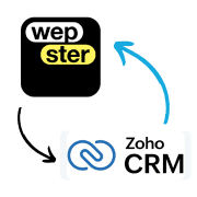 Wepster integrstion with Zoho CRM